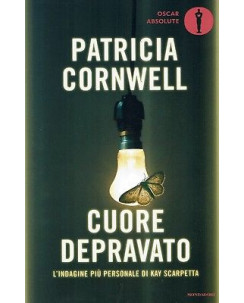 PAtricia Cornwell:cuore depravato ed.Oscar Mondadori NUOVO sconto 50% B37