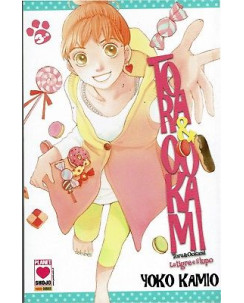 Tora & Ookami n. 3 di Y.Kamio - SCONTO 50% - ed. Planet Manga NUOVO