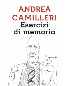 Andrea Camilleri:esercizi di memoria ed.Rizzoli NUOVO sconto 50% B36