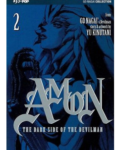 Amon - The Dark Side of the Devilman n. 2 di Go Nagai Yu Kinutani ed. JPop