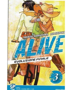 Alive evoluzione finale  3 di Kawashima e Adachitoka ed.GP