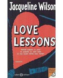Jacqueline Wilson: Love lessons ed. Salani NUOVO SCONTO 50% B07