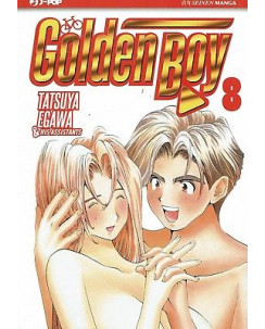 Golden Boy n. 8 di Tatsuya Egawa ed. Jpop NUOVO