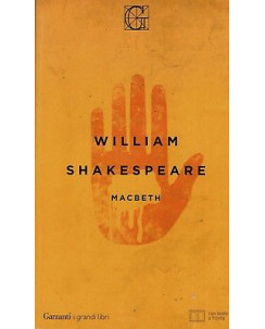William Shakespeare: Macbeth ed. Garzanti NUOVO SCONTO 50% B08