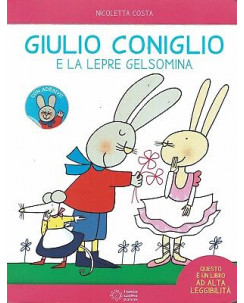 Giulio Coniglio e la lepre Gelsomina ed.Panini NUOVO sconto 50% B19
