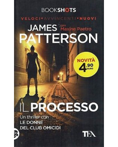 James Patterson:il processo (club omicidi) ed.TEA NUOVO sconto 50% B09