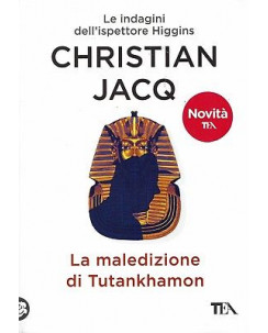 Christian Jacq:la maledizione di Tutankhamon ed.TEA NUOVO sconto 50% B09