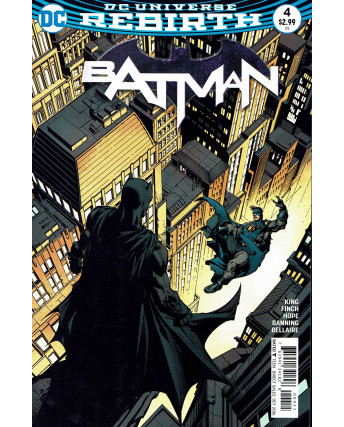 Batman Dc Universe Rebirth    4 Otc 2016 ed.Dc Comics in lingua originale OL02
