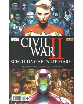 Marvel Crossover n. 90 Civil War II parte 1 ed.Panini 