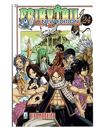Fairy Tail New Edition  24 di H.Mashima  ed.Star Comics NUOVO