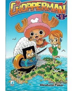 CHOPPERMAN 1 di E.Oda autore One Piece ed.Star Comics OFFERTA sconto 50%