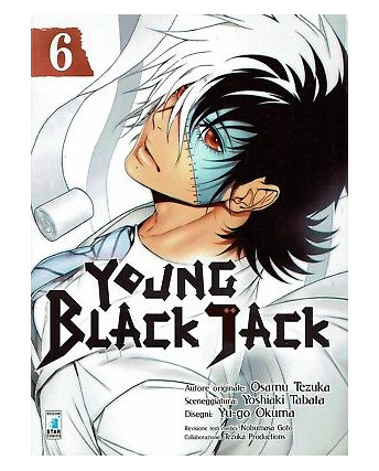 Young Black Jack  6 di Osamu Tezuka ed.Star Comics NUOVO sconto 50%