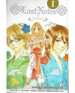 Last Notes  1 di K.Sakurakouji ed. Star Comics SCONTO 50% NUOVO
