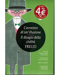 Freud: Avvenire di un'illusione - Disagio della civilta' ed Newton NUOVO 60% B10