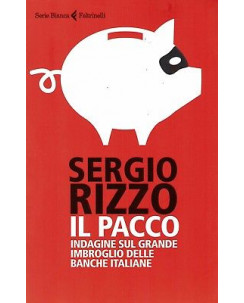 Sergio Rizzo:il pacco Banche Italiane ed.Feltrinelli NUOVO sconto 50% B09
