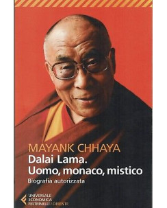 M.Chhaya:Dala Lama uomo,monaco,mistico ed.Feltrinelli NUOVO sconto 50% B13