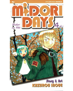 Midori Days di Kazurou Inoue N. 4 Ed. Jpop Sconto 50%
