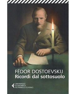 Fedor Dostoevskij:ricordi dal sottosuolo ed.Feltrinelli sconto 50% B09