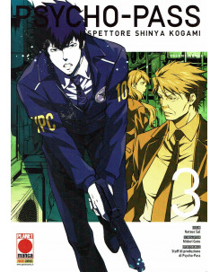 Psycho-Pass ispettore Shinya Kogami  3 di Sai Goto ed.Panini 