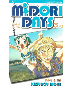 Midori Days di Kazurou Inoue N. 3 Ed. Jpop Sconto 50%