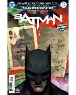 Batman Dc Universe Rebirth   25 Aug 2017 ed.Dc Comics in lingua originale OL02