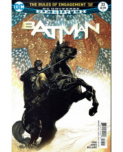 Batman Dc Universe Rebirth   33 Dec 2017 ed.Dc Comics in lingua originale OL02
