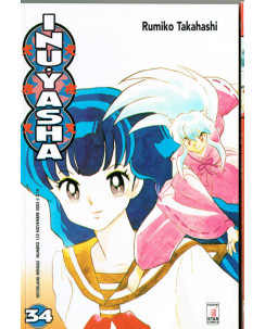 Inuyasha 34 nuovo di R.Takahashi ed.Star Comics