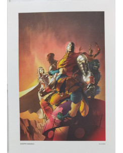 X-Men Stampa di Giuseppe Camuncoli 25x35 cm ed.Panini FU06