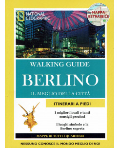 Walking Guide:Berlino ed.National Geografic NUOVO sconto 50% B38
