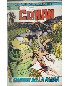 Gli Albi dei super eroi  24 Conan giardino paura n. 5 di Lee ed. Corno