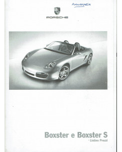 Porsche: Boxster e Boxster S (Listino prezzi) Ill.to Porsche A69