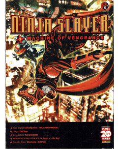 NINJA SLAYER n. 1 (Machine of Vengeance) ed. PANINI SCONTO 40%
