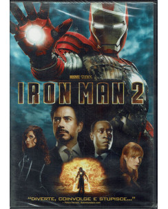 DVD Iron Man 2 di Jon Favreau Marvel Studios Paramount NUOVO