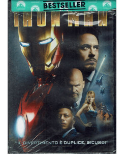 DVD Iron Man di Jon Favreau Marvel Studios Paramount NUOVO