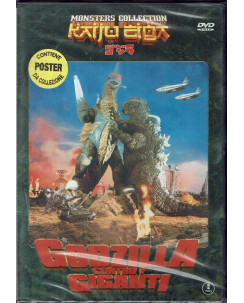 DVD Godzilla contro i Giganti con poster da collezione Monster Collection Toho