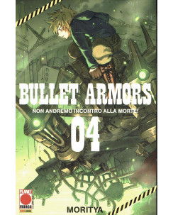 Bullet Armors n. 4 di Moritya Prima Edizione Planet Manga NUOVO SCONTO 25%