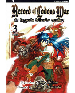 Record Of Lodoss War la leggenda dell'eroico cavaliere  3 di R.Mizuno ed.Jpop 