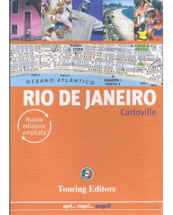 Cartoville: Rio De Janeiro ed.Touring NUOVO sconto 50% B16