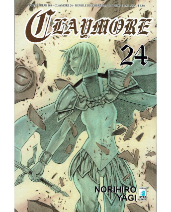 Claymore 24 di Norihiro Yagi ed. Star Comics NUOVO