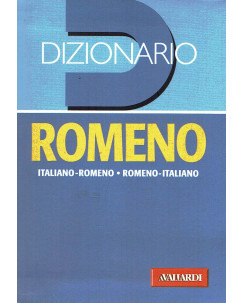 Dizionario:Romeno (Italiano-Romeno) ed.Vallardi NUOVO sconto 50% B12