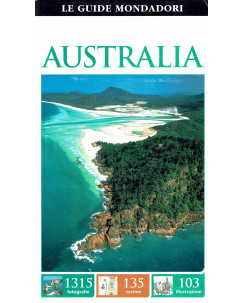 Le guide Mondadori:Australia ed.Mondadori NUOVO sconto 50% B16
