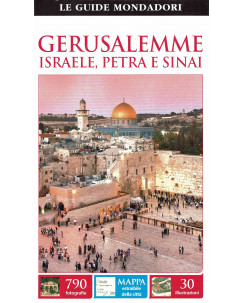 Gerusalemme:Israele, Petra e Sinai ed.Mondadori NUOVO -50% B12