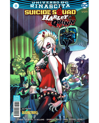 Suicide Squad Harley Quinn  8 RINASCITA ed.Lion SCONTO 50%