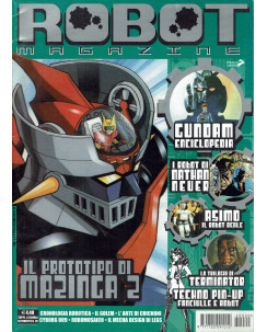 Robot Magazine [Gundam, Nathan Never, Asimo, Terminator...] ed.Coniglio FU12