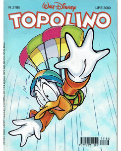 Topolino n.2186 ed.Walt Disney Mondadori