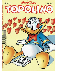 Topolino n.2203 ed.Walt Disney Mondadori