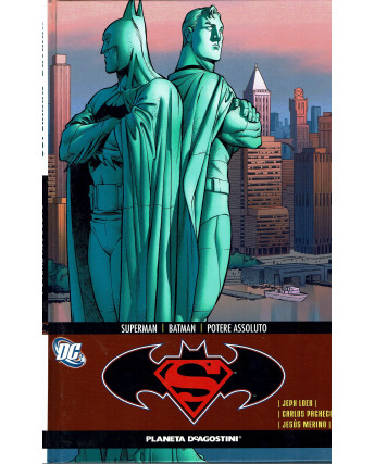 BATMAN  Superman :potere assoluto versione ROSSA ed.Planeta SCONTO 50% FU16