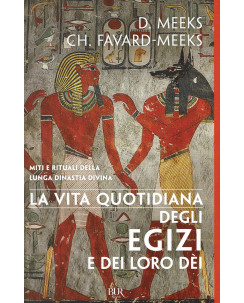 D.Meeks:vita quotidiana Egizi e loro Dei ed.Bur NUOVO B31