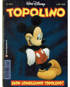 Topolino n.2243 ed.Walt Disney Mondadori