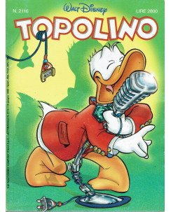 Topolino n.2116 ed.Walt Disney Mondadori